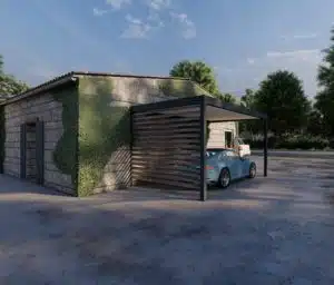 protégez votre voiture avec un carport