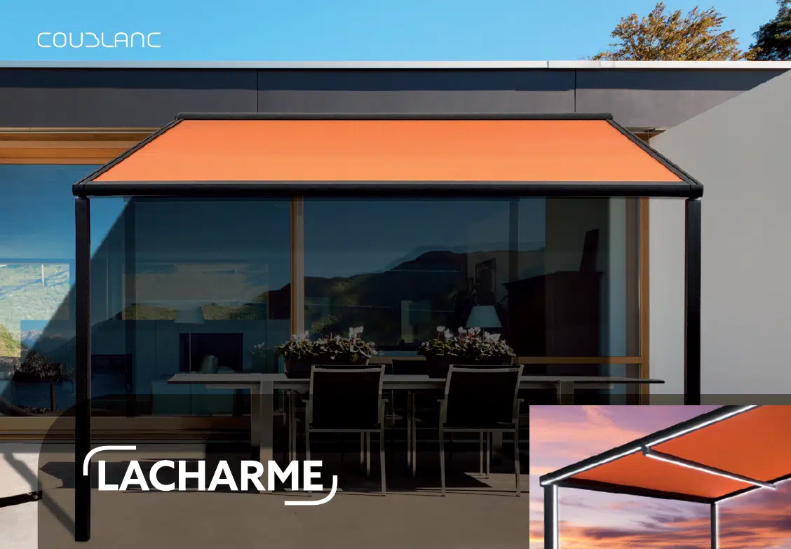 Pose d'un toit de terrasse