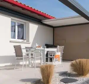 Pergola coublanc erable toile