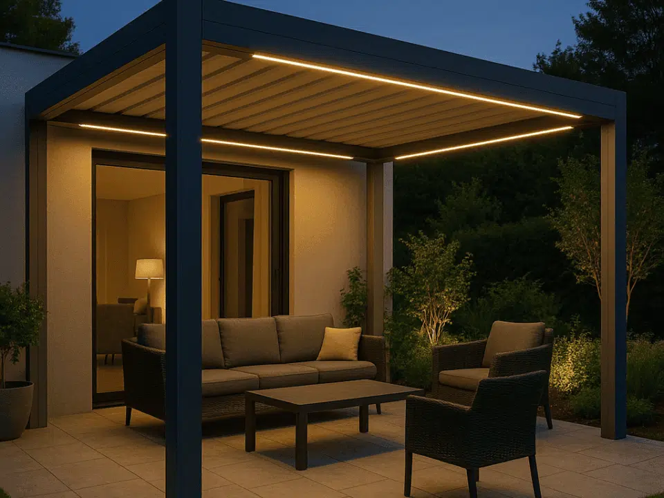 eclairage pergola 3