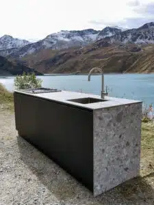 cuisine exterieure ilot amenagement exterieur 1