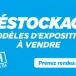 modeles expo a vendre